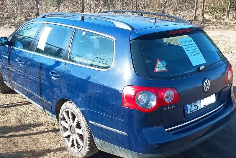 Volkswagen Passat B6 z mocnym silnikiem 200KM, 2.0 TSI benzyna, rok 2009