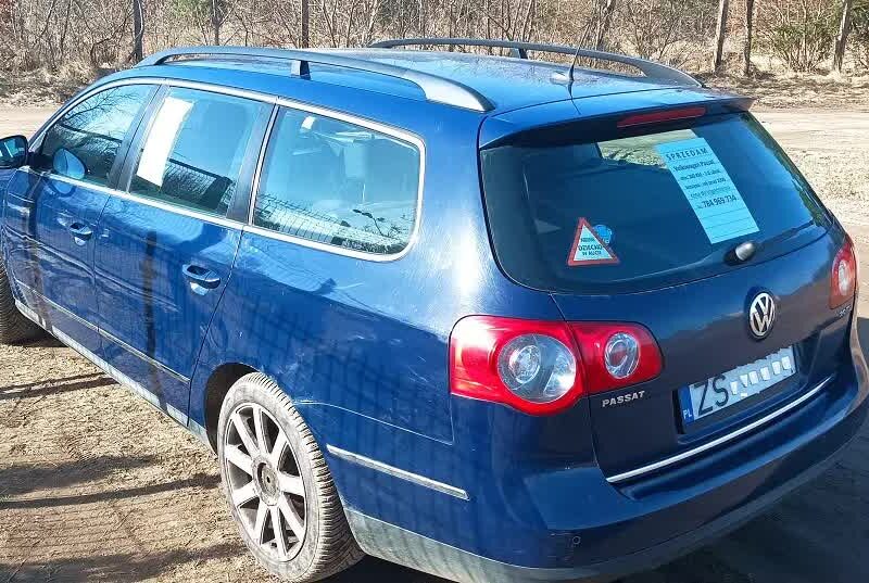 Volkswagen Passat B6 z mocnym silnikiem 200KM, 2.0 TSI benzyna, rok 2009