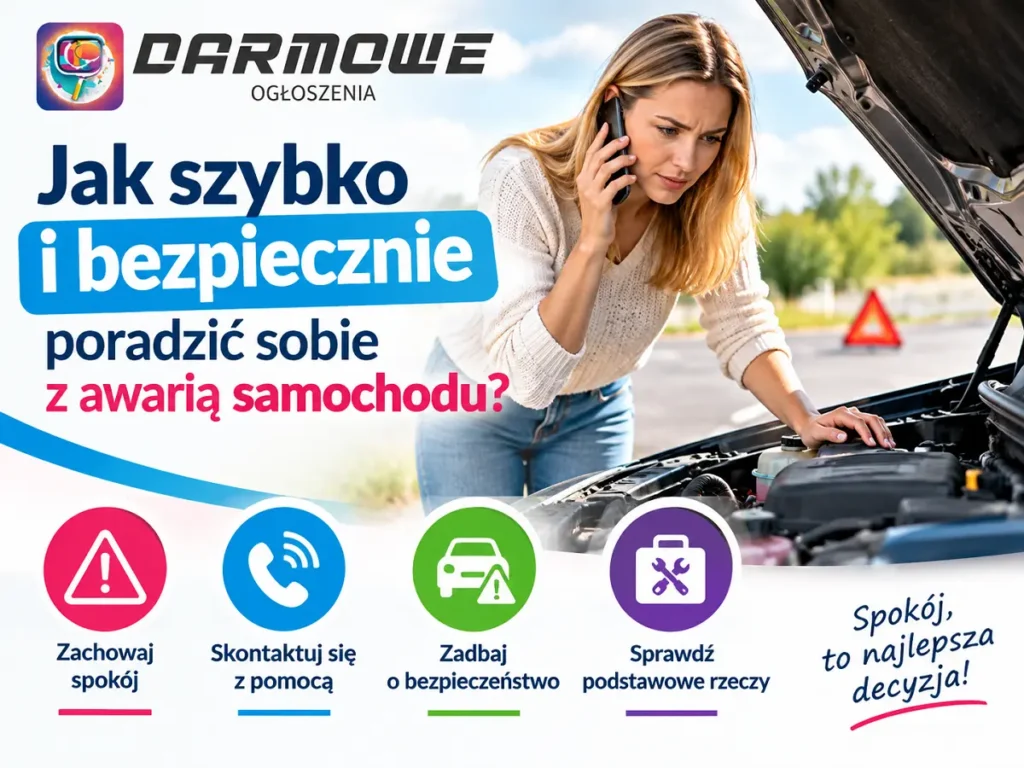 Jak szybko i bezpiecznie poradzić sobie z awarią samochodu